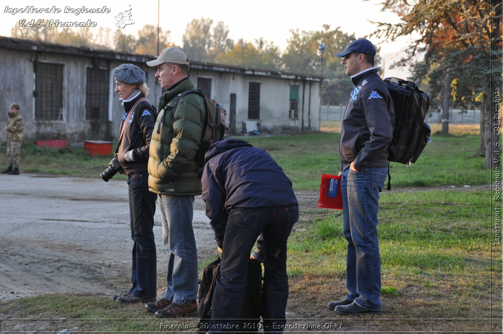 Pinerolo, Baudenasca - 20 ottobre 2010 - Esercitazione ONU -  Croce Rossa Italiana - Ispettorato Regionale Volontari del Soccorso Piemonte