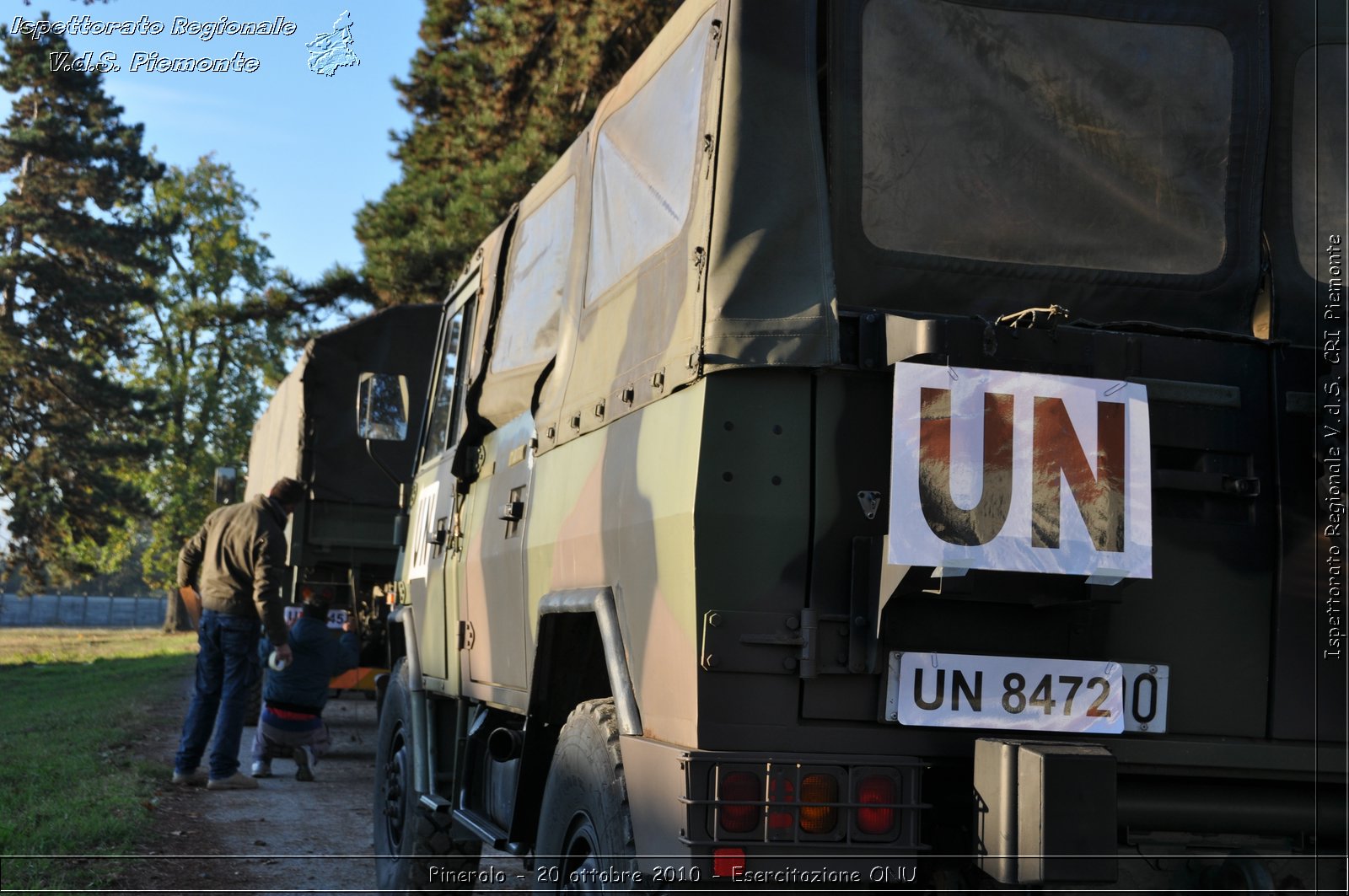 Pinerolo, Baudenasca - 20 ottobre 2010 - Esercitazione ONU -  Croce Rossa Italiana - Ispettorato Regionale Volontari del Soccorso Piemonte