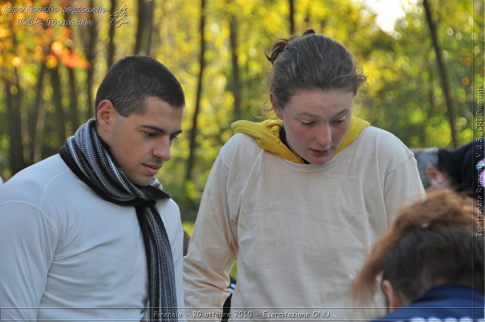 Pinerolo, Baudenasca - 20 ottobre 2010 - Esercitazione ONU -  Croce Rossa Italiana - Ispettorato Regionale Volontari del Soccorso Piemonte