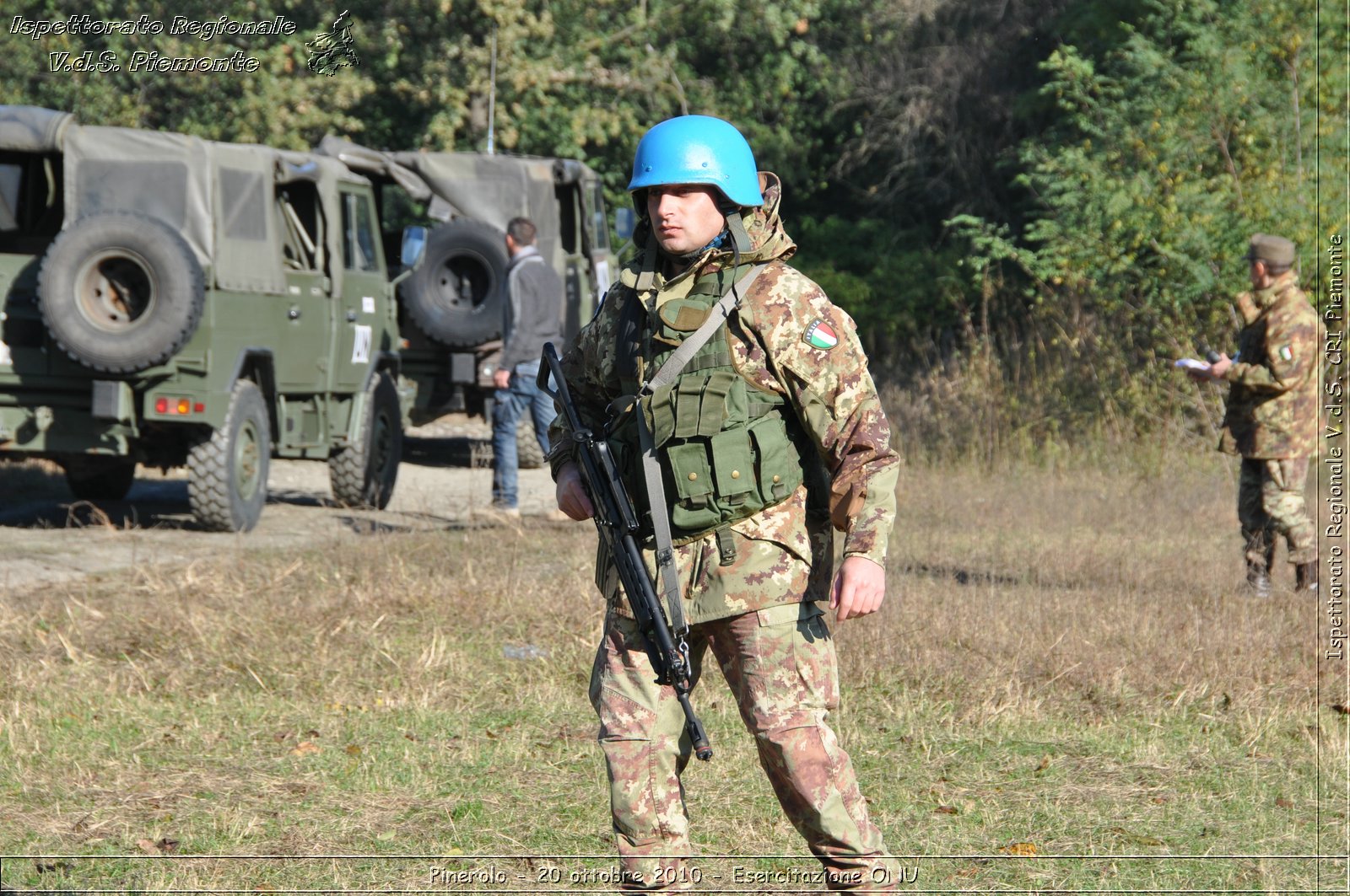 Pinerolo, Baudenasca - 20 ottobre 2010 - Esercitazione ONU -  Croce Rossa Italiana - Ispettorato Regionale Volontari del Soccorso Piemonte