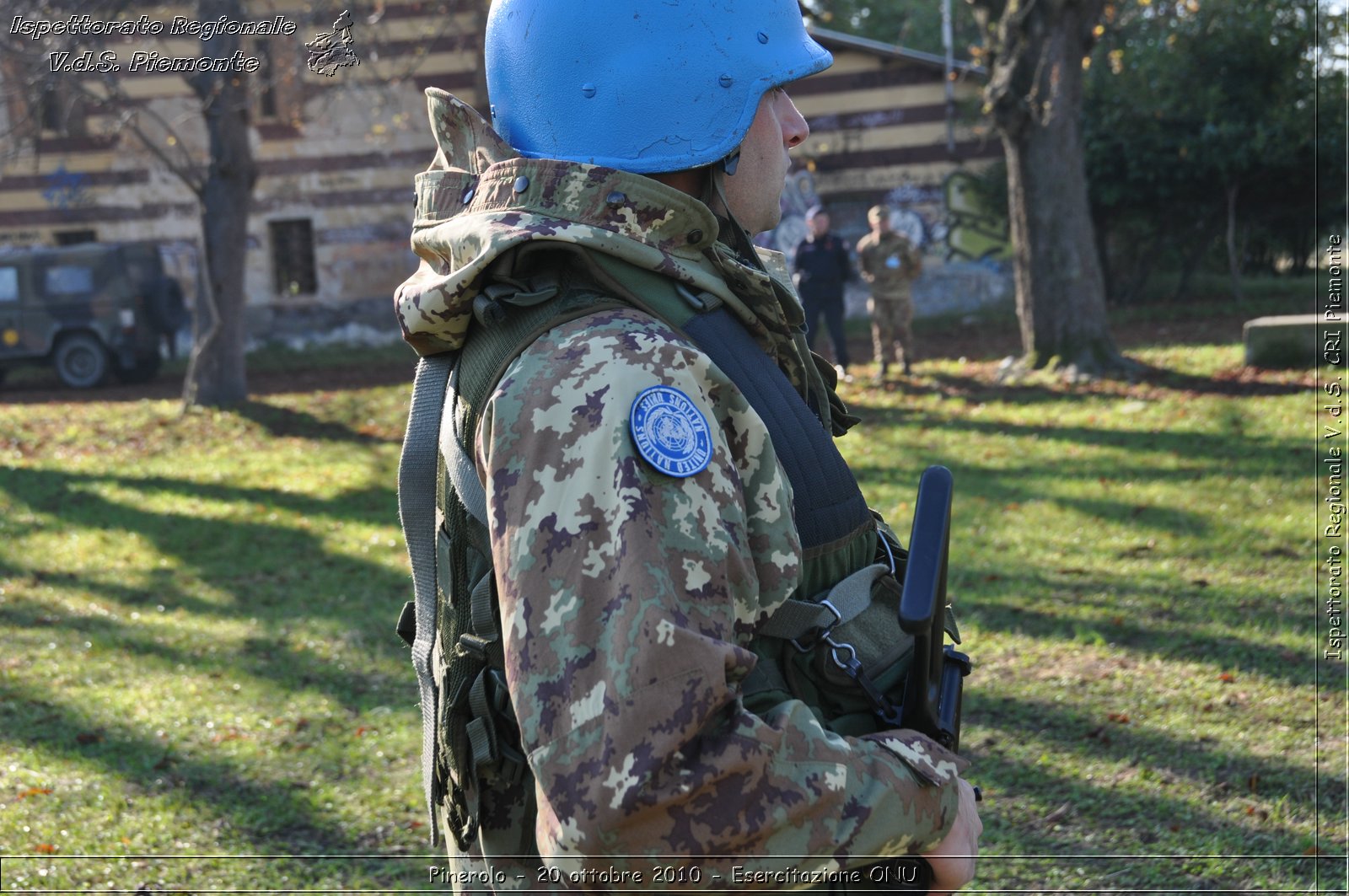 Pinerolo, Baudenasca - 20 ottobre 2010 - Esercitazione ONU -  Croce Rossa Italiana - Ispettorato Regionale Volontari del Soccorso Piemonte