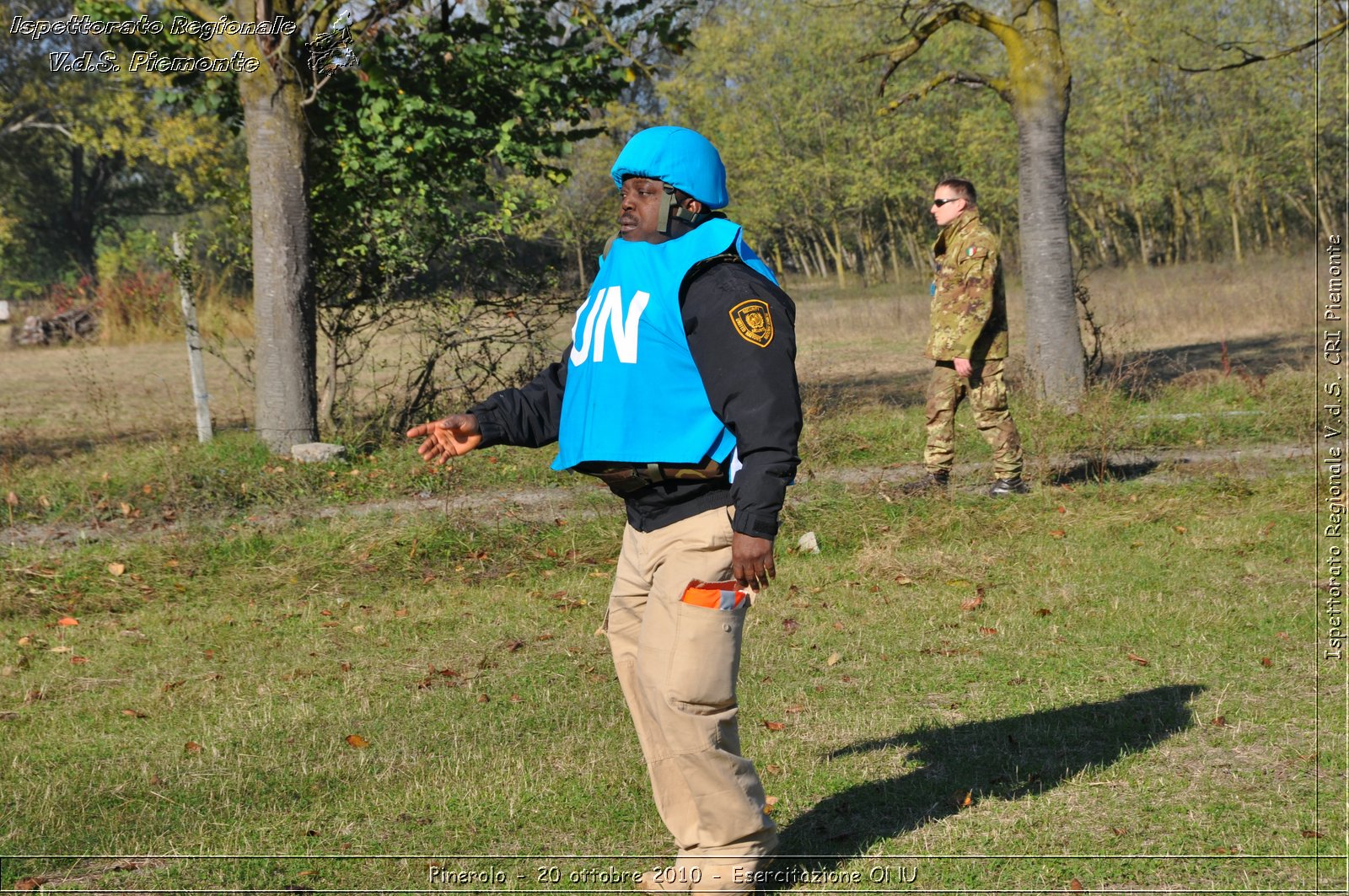 Pinerolo, Baudenasca - 20 ottobre 2010 - Esercitazione ONU -  Croce Rossa Italiana - Ispettorato Regionale Volontari del Soccorso Piemonte