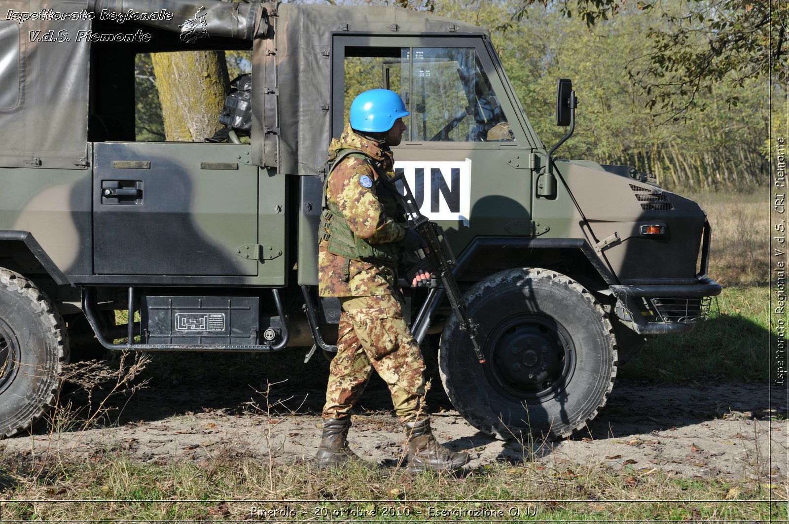 Pinerolo, Baudenasca - 20 ottobre 2010 - Esercitazione ONU -  Croce Rossa Italiana - Ispettorato Regionale Volontari del Soccorso Piemonte