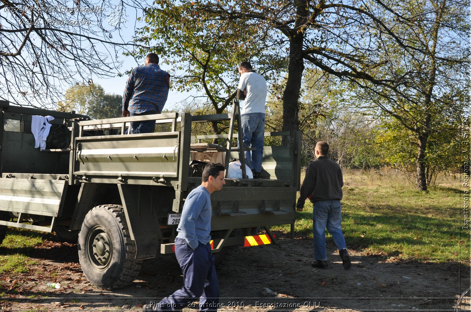 Pinerolo, Baudenasca - 20 ottobre 2010 - Esercitazione ONU -  Croce Rossa Italiana - Ispettorato Regionale Volontari del Soccorso Piemonte