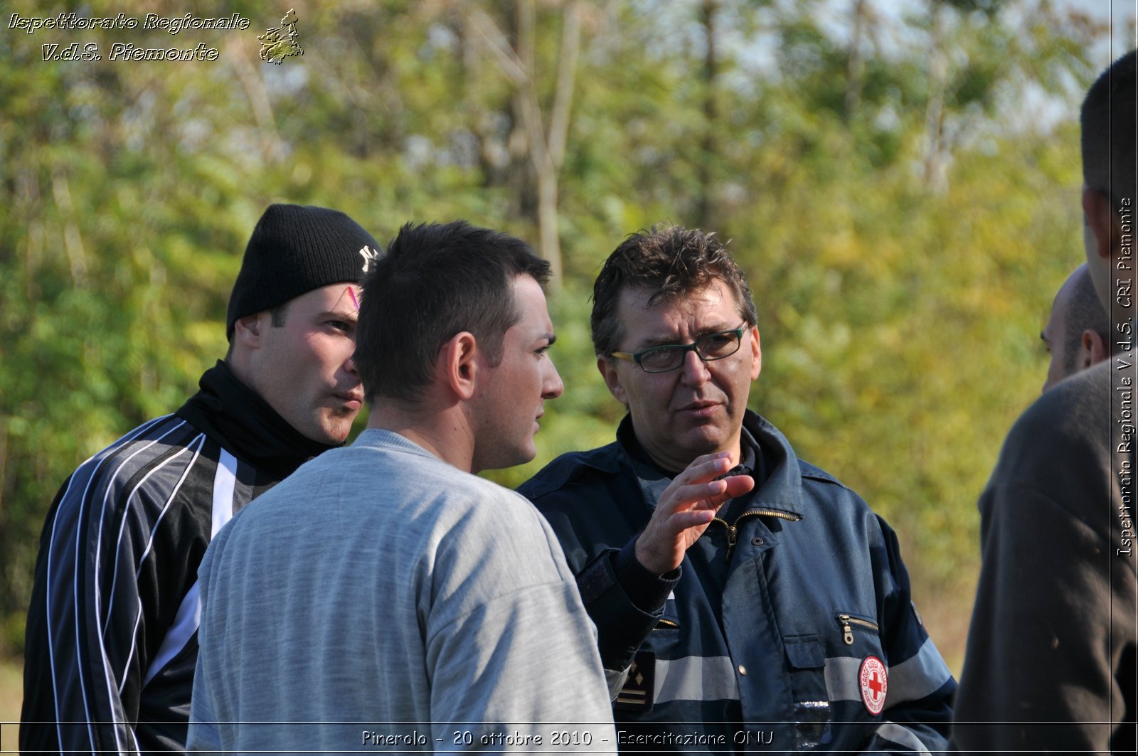 Pinerolo, Baudenasca - 20 ottobre 2010 - Esercitazione ONU -  Croce Rossa Italiana - Ispettorato Regionale Volontari del Soccorso Piemonte