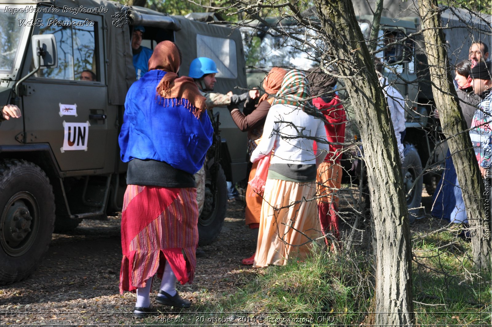 Pinerolo, Baudenasca - 20 ottobre 2010 - Esercitazione ONU -  Croce Rossa Italiana - Ispettorato Regionale Volontari del Soccorso Piemonte