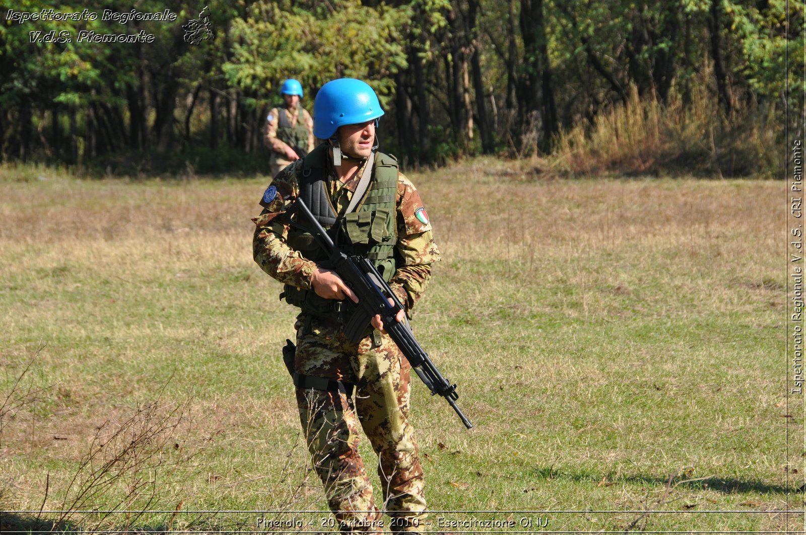 Pinerolo, Baudenasca - 20 ottobre 2010 - Esercitazione ONU -  Croce Rossa Italiana - Ispettorato Regionale Volontari del Soccorso Piemonte