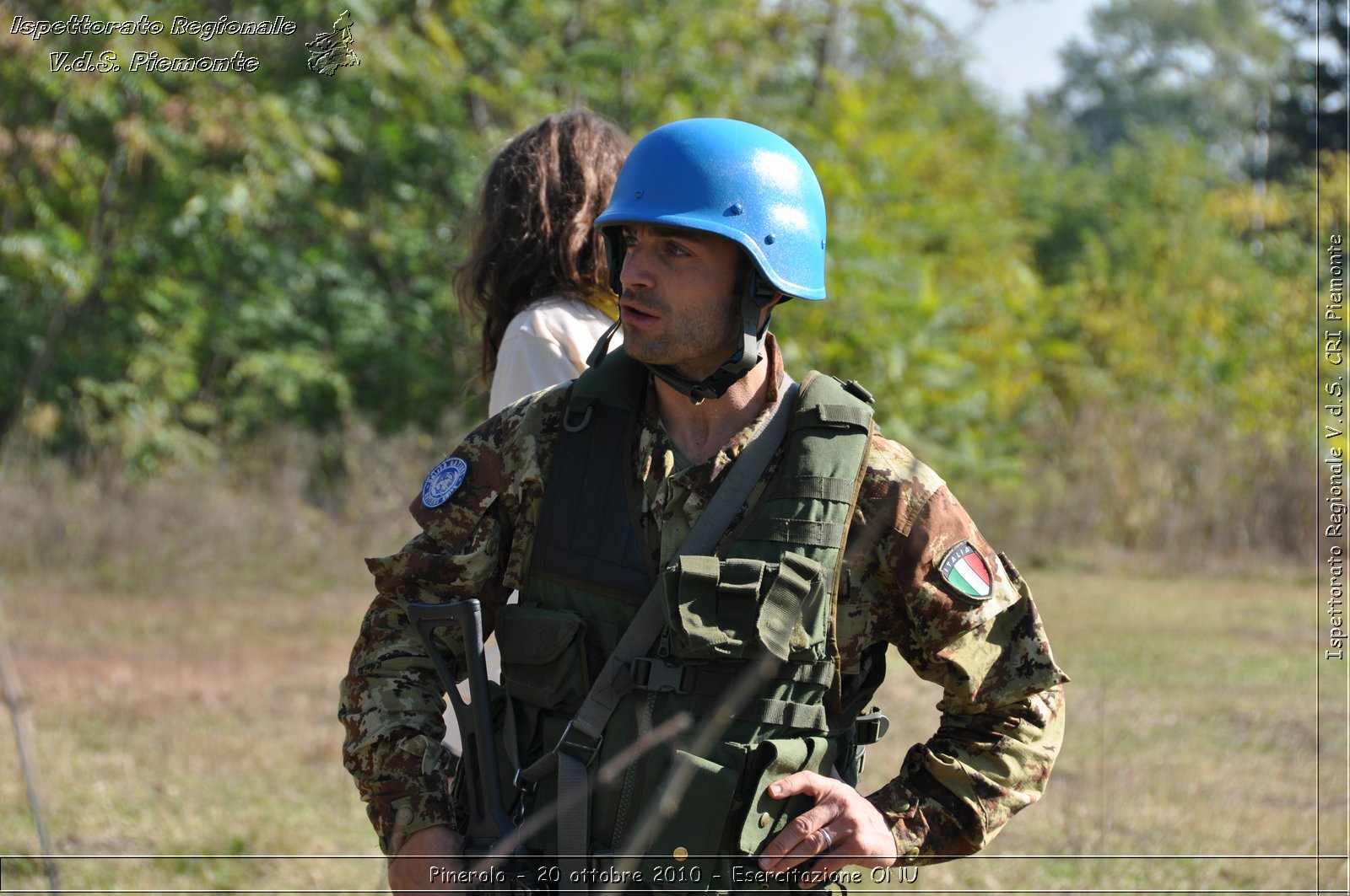 Pinerolo, Baudenasca - 20 ottobre 2010 - Esercitazione ONU -  Croce Rossa Italiana - Ispettorato Regionale Volontari del Soccorso Piemonte