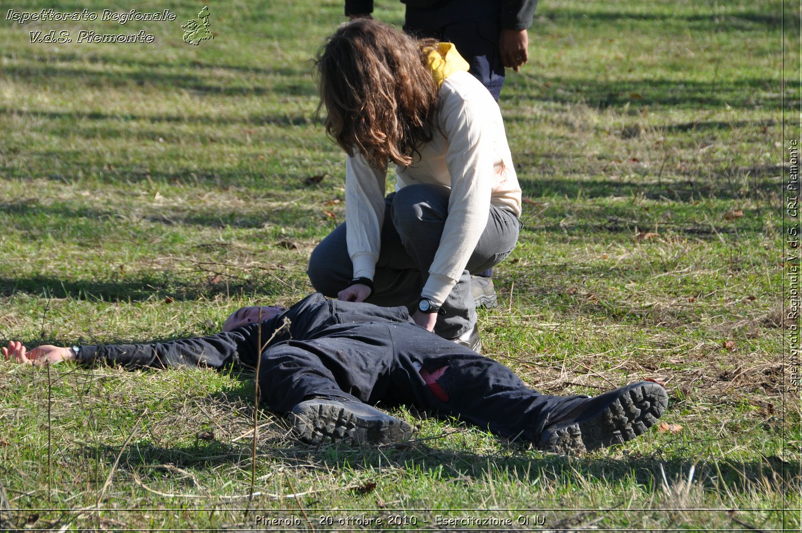 Pinerolo, Baudenasca - 20 ottobre 2010 - Esercitazione ONU -  Croce Rossa Italiana - Ispettorato Regionale Volontari del Soccorso Piemonte