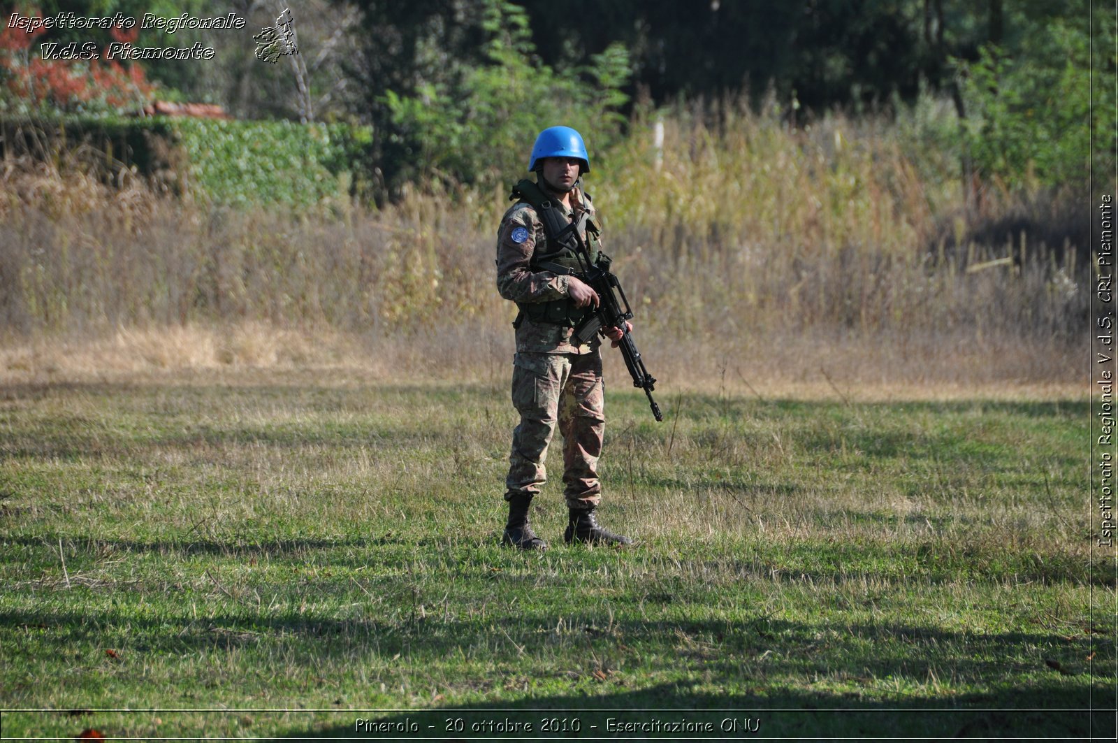 Pinerolo, Baudenasca - 20 ottobre 2010 - Esercitazione ONU -  Croce Rossa Italiana - Ispettorato Regionale Volontari del Soccorso Piemonte