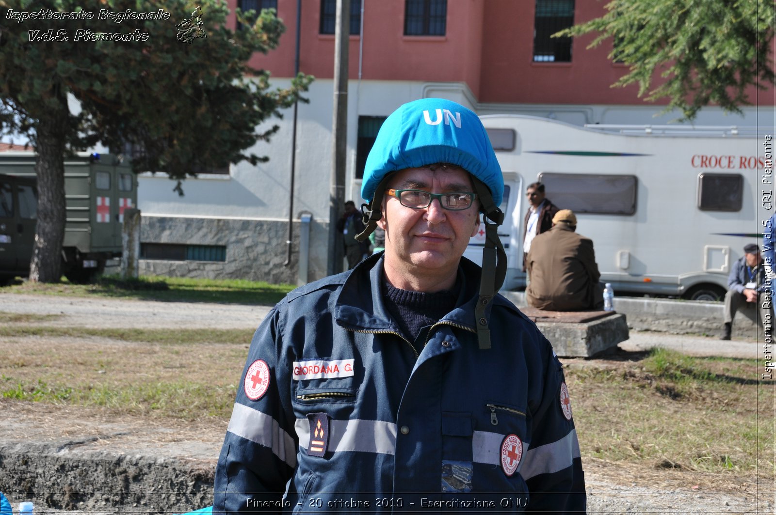 Pinerolo, Baudenasca - 20 ottobre 2010 - Esercitazione ONU -  Croce Rossa Italiana - Ispettorato Regionale Volontari del Soccorso Piemonte