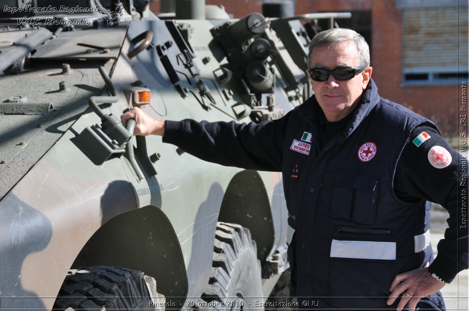 Pinerolo, Baudenasca - 20 ottobre 2010 - Esercitazione ONU -  Croce Rossa Italiana - Ispettorato Regionale Volontari del Soccorso Piemonte