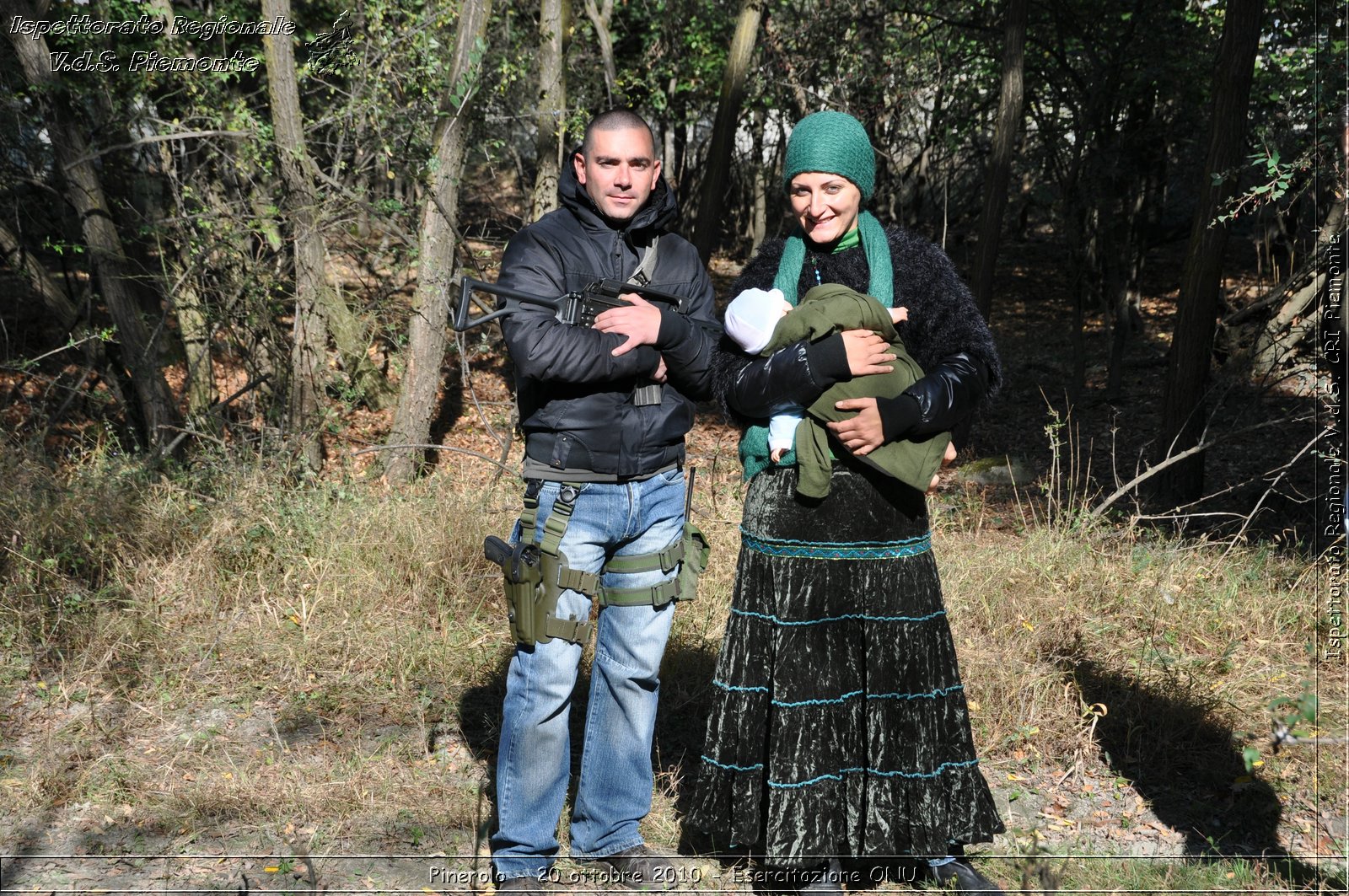 Pinerolo, Baudenasca - 20 ottobre 2010 - Esercitazione ONU -  Croce Rossa Italiana - Ispettorato Regionale Volontari del Soccorso Piemonte