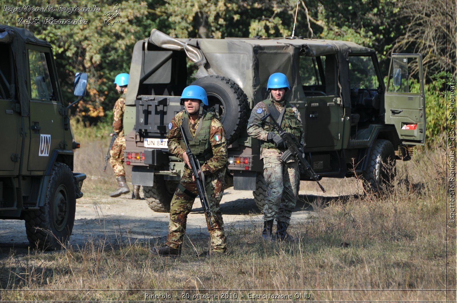 Pinerolo, Baudenasca - 20 ottobre 2010 - Esercitazione ONU -  Croce Rossa Italiana - Ispettorato Regionale Volontari del Soccorso Piemonte