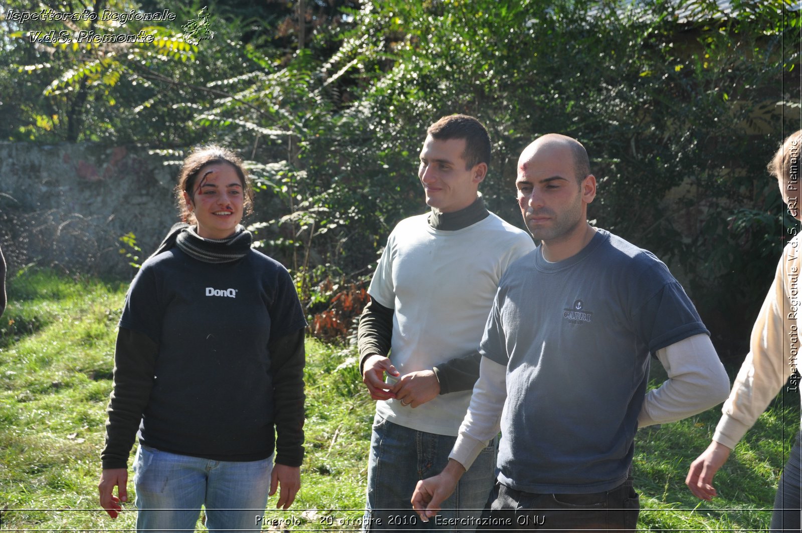 Pinerolo, Baudenasca - 20 ottobre 2010 - Esercitazione ONU -  Croce Rossa Italiana - Ispettorato Regionale Volontari del Soccorso Piemonte