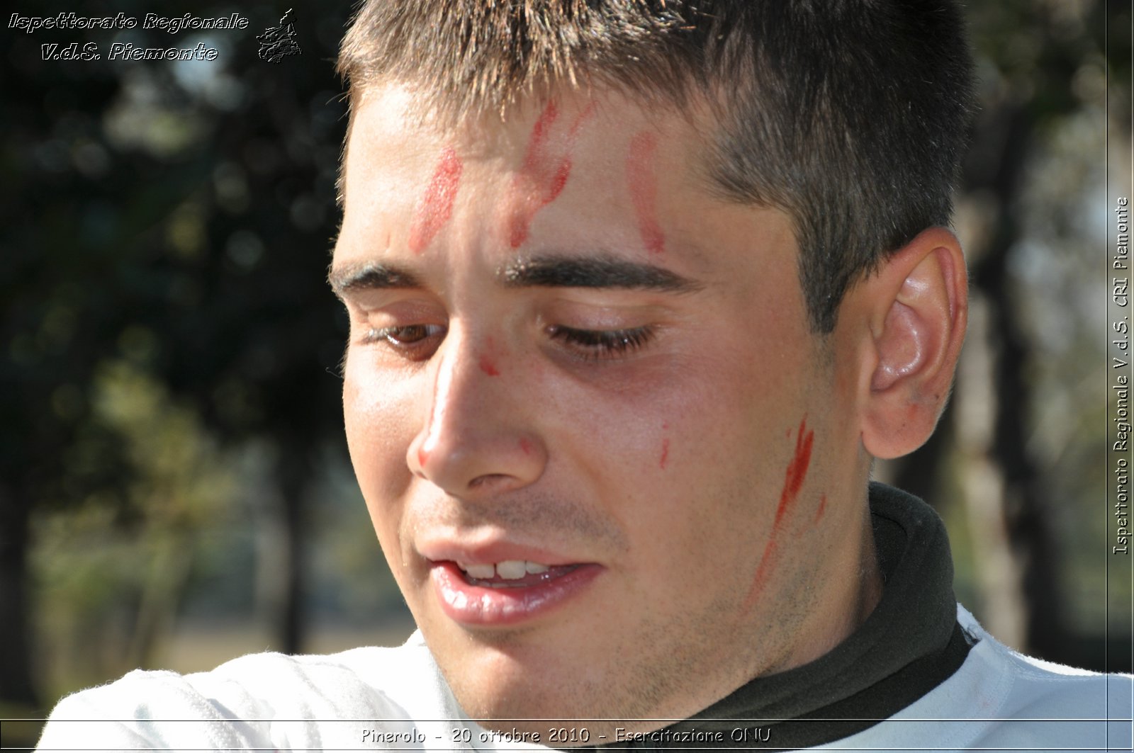 Pinerolo, Baudenasca - 20 ottobre 2010 - Esercitazione ONU -  Croce Rossa Italiana - Ispettorato Regionale Volontari del Soccorso Piemonte