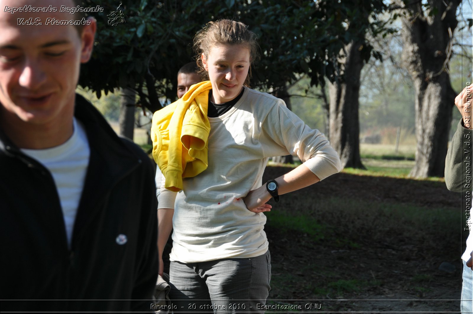 Pinerolo, Baudenasca - 20 ottobre 2010 - Esercitazione ONU -  Croce Rossa Italiana - Ispettorato Regionale Volontari del Soccorso Piemonte