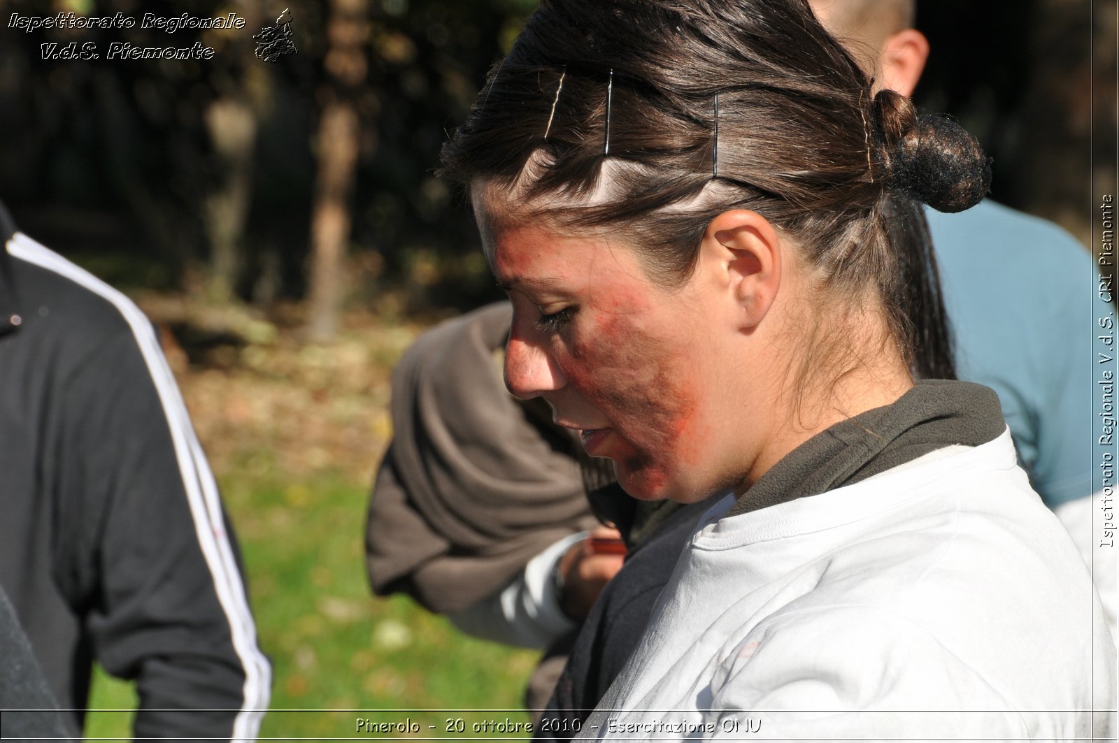 Pinerolo, Baudenasca - 20 ottobre 2010 - Esercitazione ONU -  Croce Rossa Italiana - Ispettorato Regionale Volontari del Soccorso Piemonte