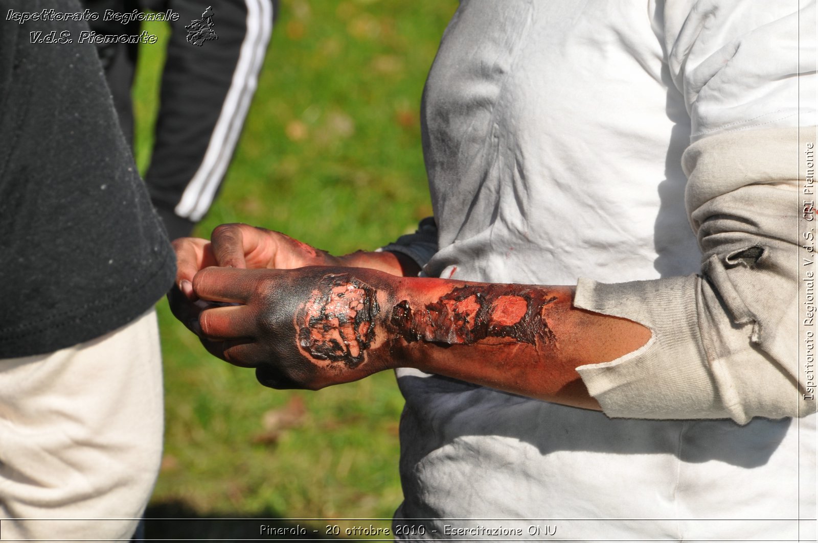 Pinerolo, Baudenasca - 20 ottobre 2010 - Esercitazione ONU -  Croce Rossa Italiana - Ispettorato Regionale Volontari del Soccorso Piemonte