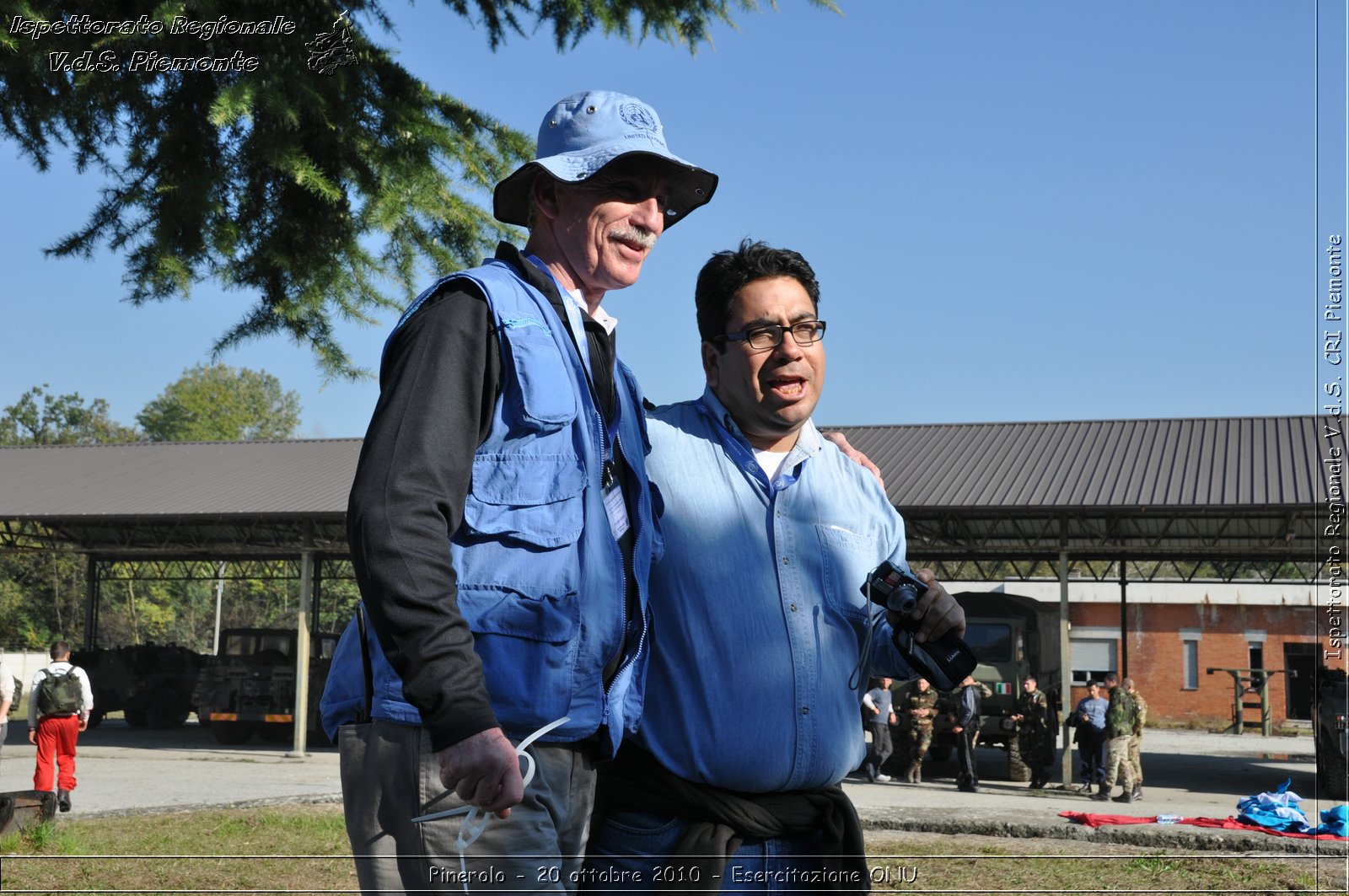 Pinerolo, Baudenasca - 20 ottobre 2010 - Esercitazione ONU -  Croce Rossa Italiana - Ispettorato Regionale Volontari del Soccorso Piemonte