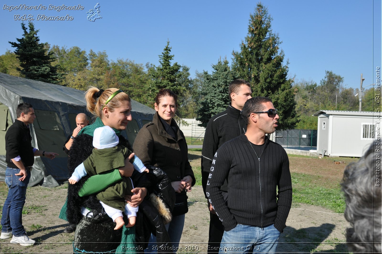 Pinerolo, Baudenasca - 20 ottobre 2010 - Esercitazione ONU -  Croce Rossa Italiana - Ispettorato Regionale Volontari del Soccorso Piemonte