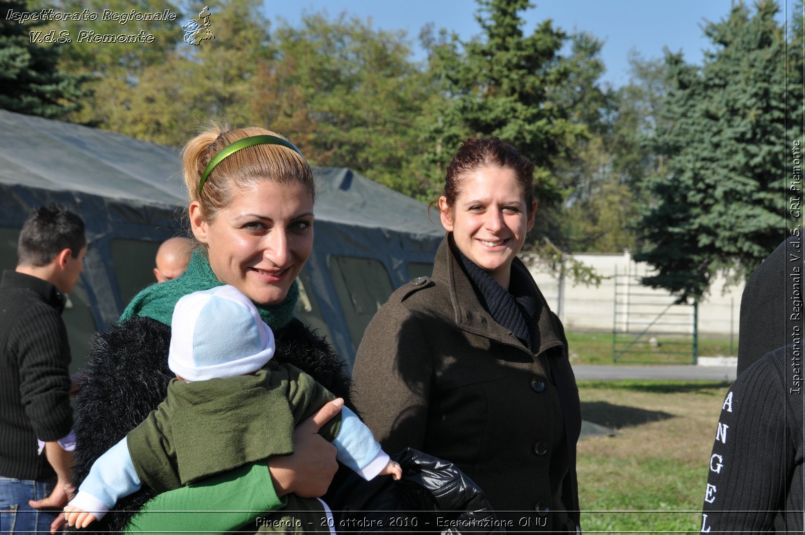 Pinerolo, Baudenasca - 20 ottobre 2010 - Esercitazione ONU -  Croce Rossa Italiana - Ispettorato Regionale Volontari del Soccorso Piemonte