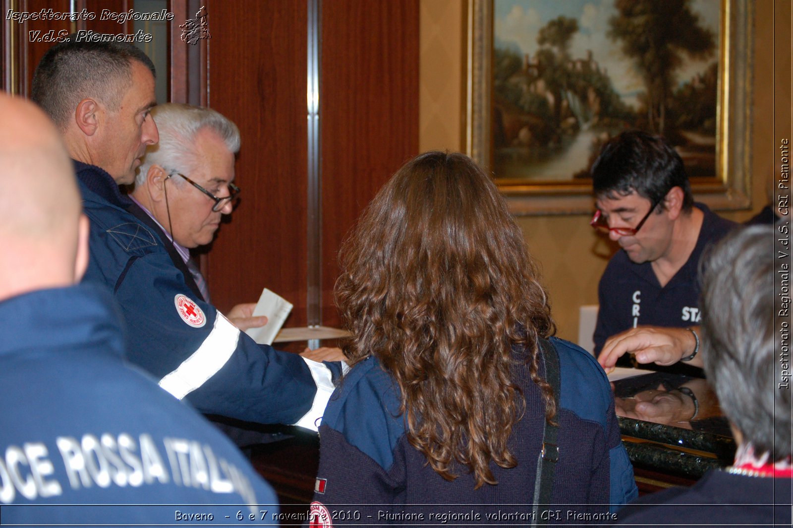 Baveno  - 6 e 7 novembre 2010 - Riunione regionale volontari CRI Piemonte -  Croce Rossa Italiana - Ispettorato Regionale Volontari del Soccorso Piemonte