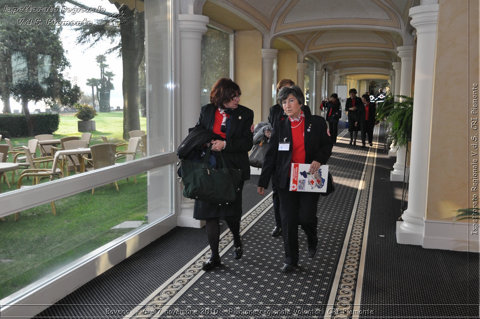 Baveno  - 6 e 7 novembre 2010 - Riunione regionale volontari CRI Piemonte -  Croce Rossa Italiana - Ispettorato Regionale Volontari del Soccorso Piemonte