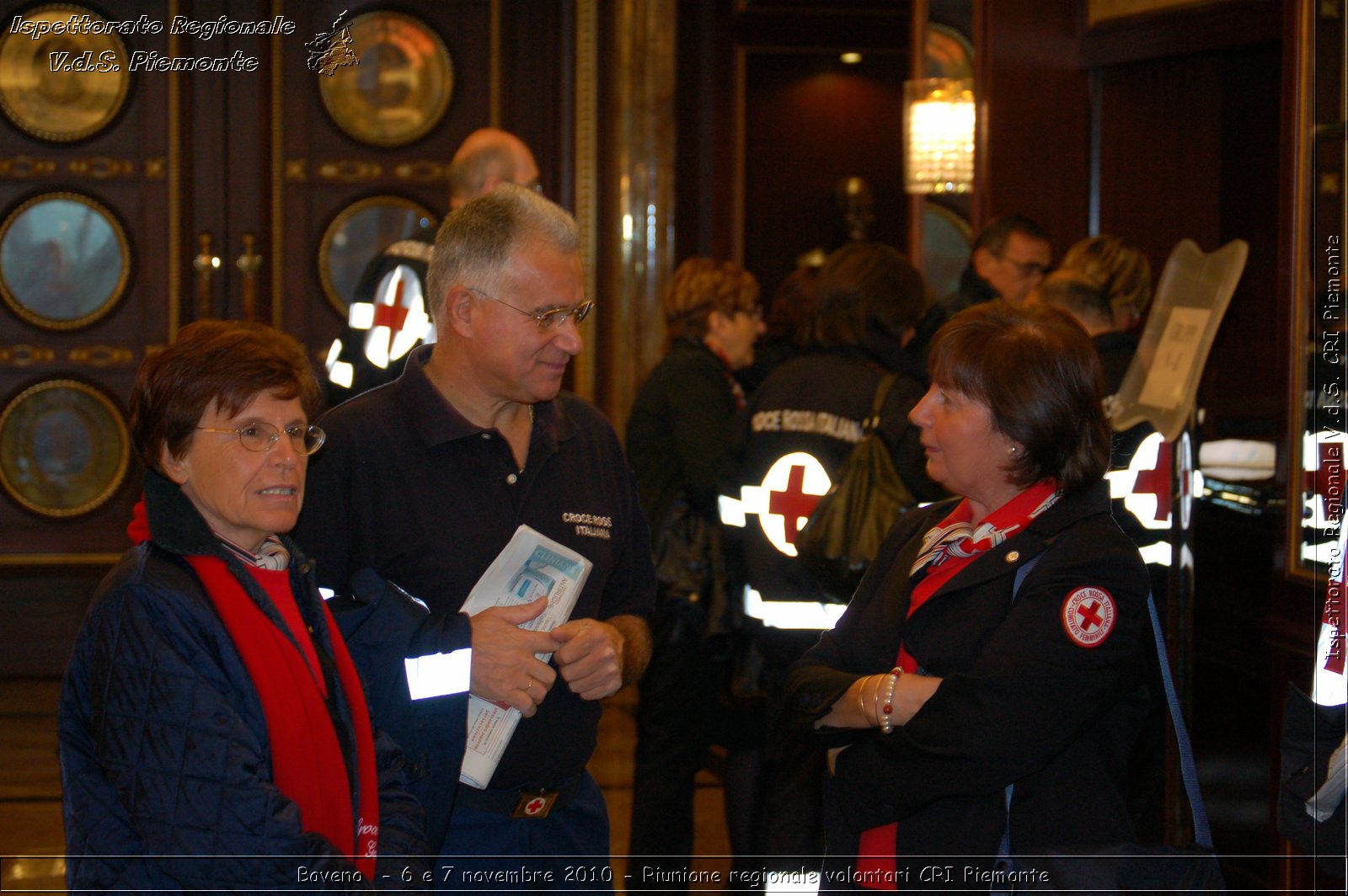 Baveno  - 6 e 7 novembre 2010 - Riunione regionale volontari CRI Piemonte -  Croce Rossa Italiana - Ispettorato Regionale Volontari del Soccorso Piemonte