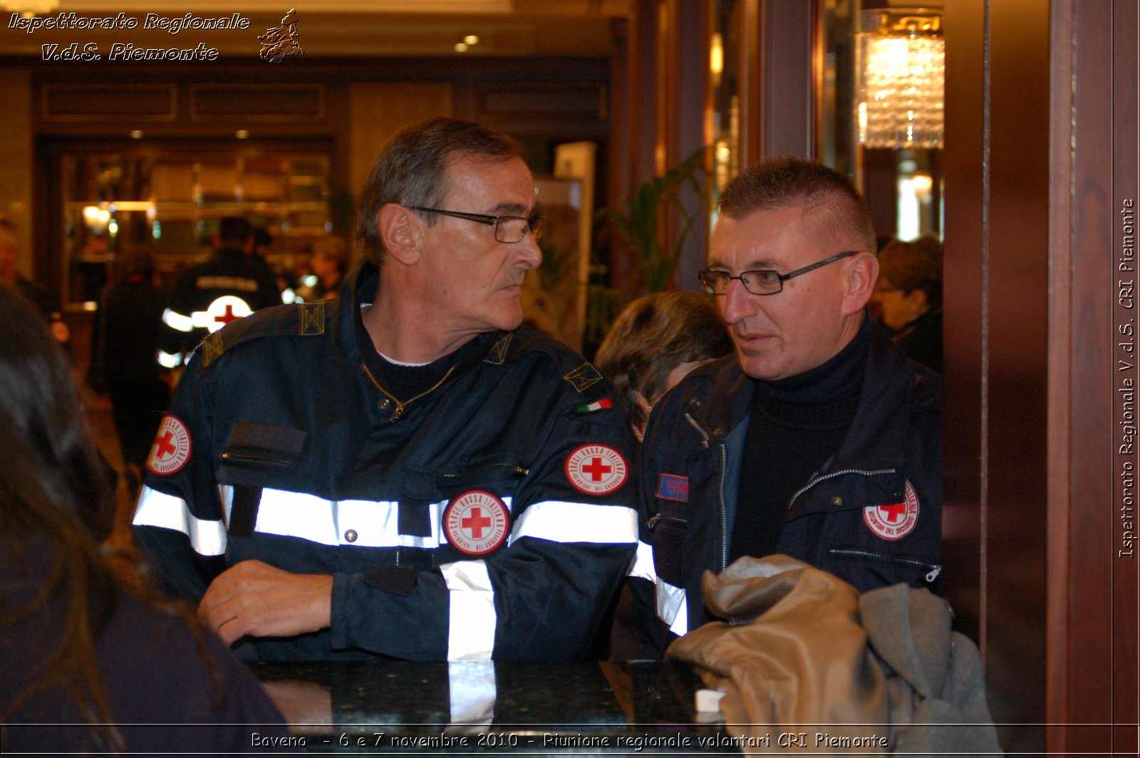 Baveno  - 6 e 7 novembre 2010 - Riunione regionale volontari CRI Piemonte -  Croce Rossa Italiana - Ispettorato Regionale Volontari del Soccorso Piemonte