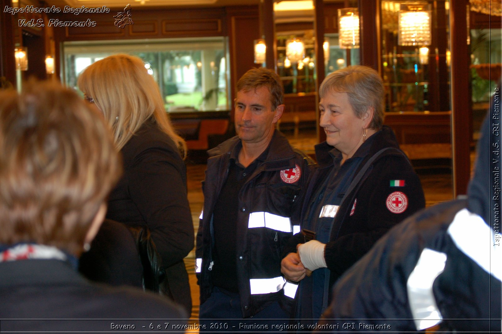 Baveno  - 6 e 7 novembre 2010 - Riunione regionale volontari CRI Piemonte -  Croce Rossa Italiana - Ispettorato Regionale Volontari del Soccorso Piemonte