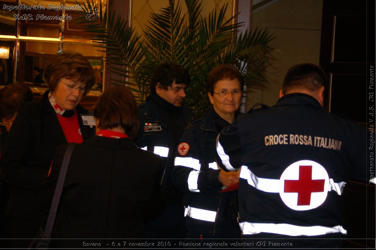 Baveno  - 6 e 7 novembre 2010 - Riunione regionale volontari CRI Piemonte -  Croce Rossa Italiana - Ispettorato Regionale Volontari del Soccorso Piemonte