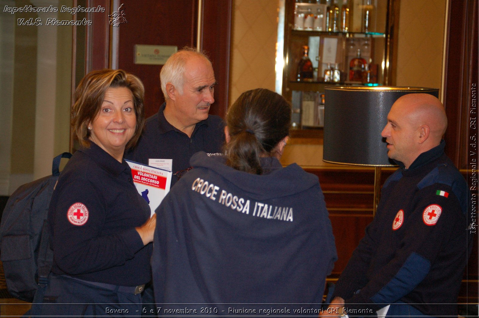 Baveno  - 6 e 7 novembre 2010 - Riunione regionale volontari CRI Piemonte -  Croce Rossa Italiana - Ispettorato Regionale Volontari del Soccorso Piemonte