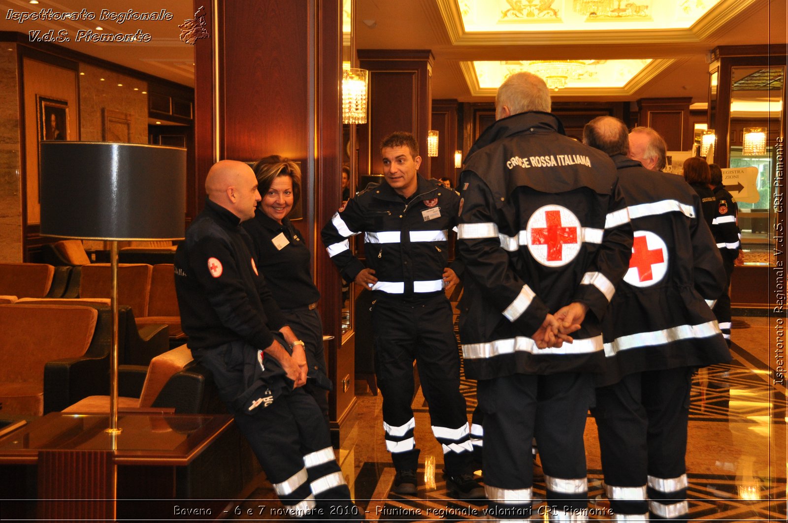 Baveno  - 6 e 7 novembre 2010 - Riunione regionale volontari CRI Piemonte -  Croce Rossa Italiana - Ispettorato Regionale Volontari del Soccorso Piemonte