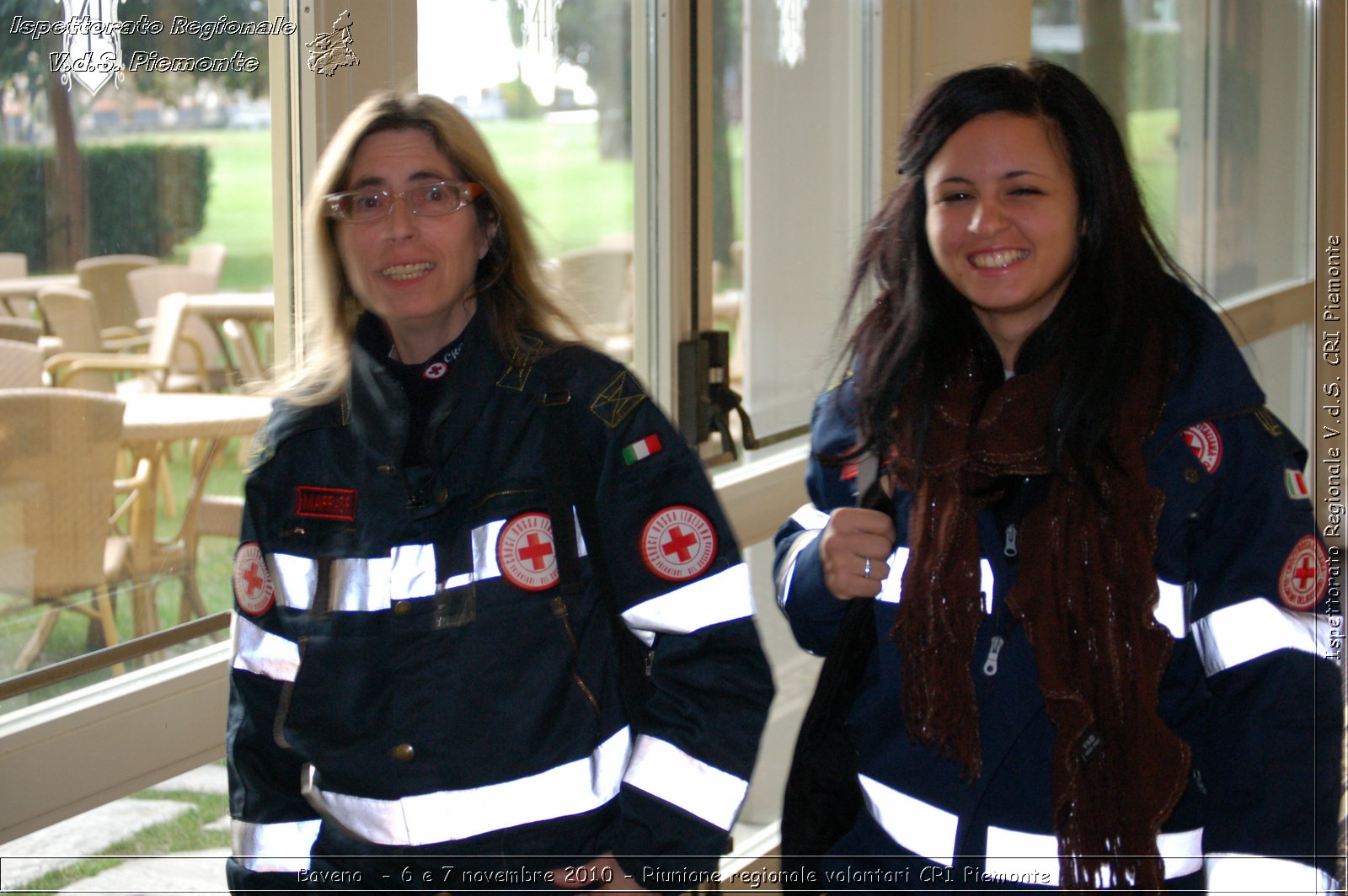 Baveno  - 6 e 7 novembre 2010 - Riunione regionale volontari CRI Piemonte -  Croce Rossa Italiana - Ispettorato Regionale Volontari del Soccorso Piemonte