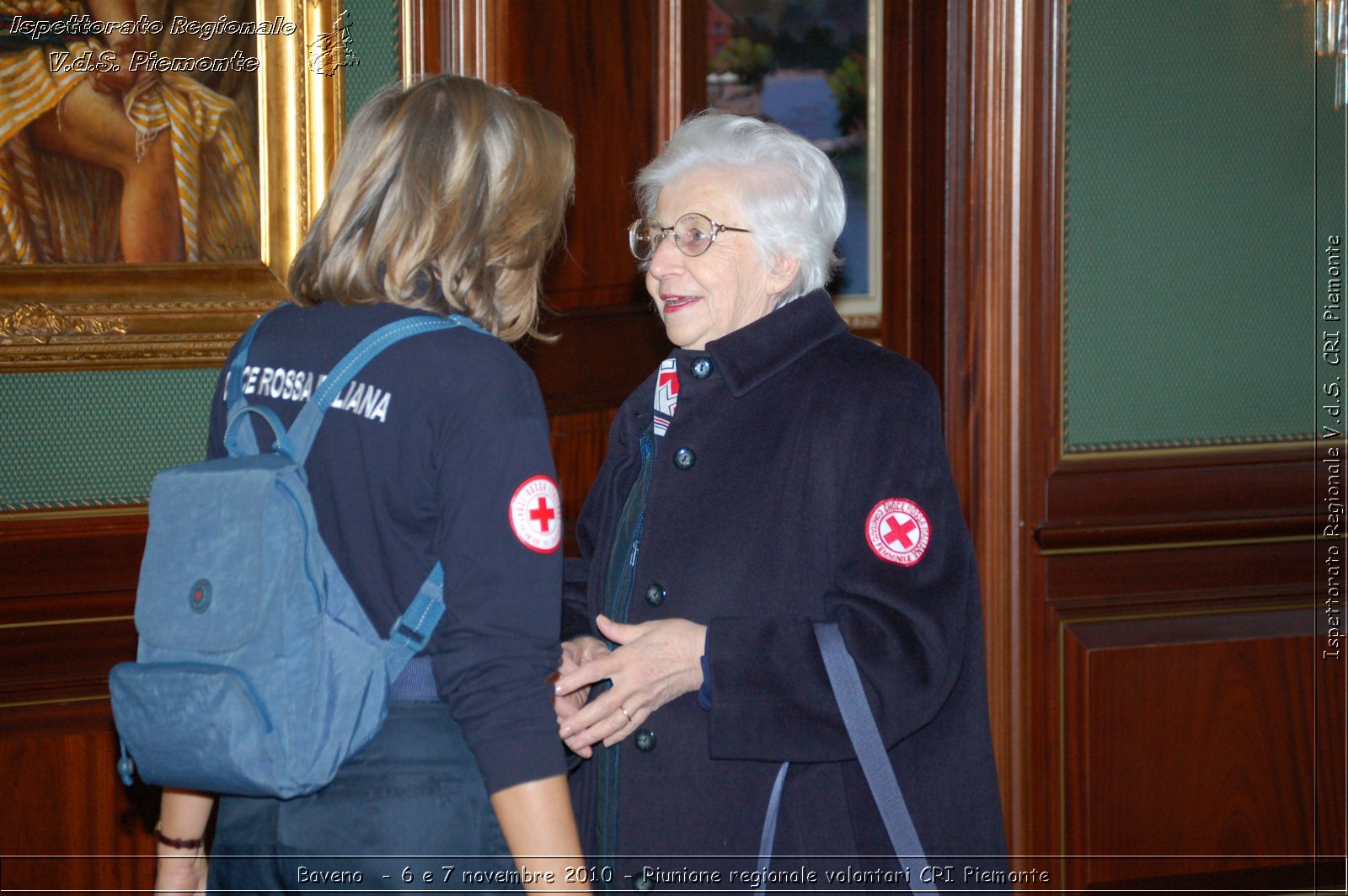 Baveno  - 6 e 7 novembre 2010 - Riunione regionale volontari CRI Piemonte -  Croce Rossa Italiana - Ispettorato Regionale Volontari del Soccorso Piemonte