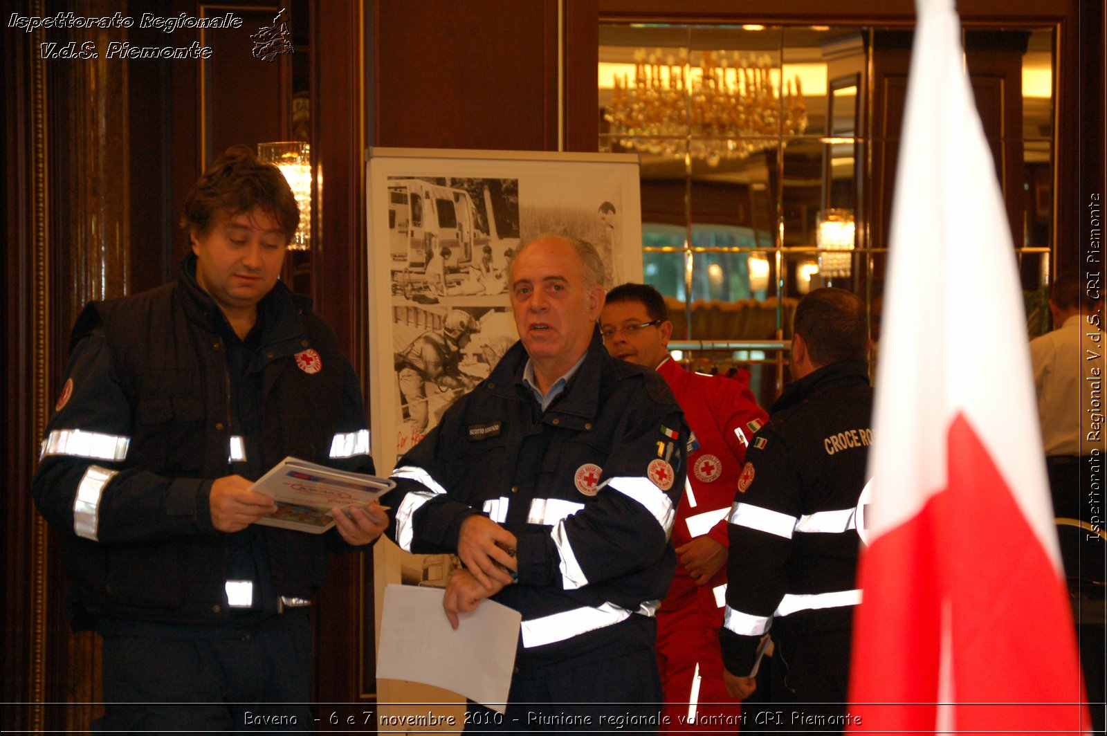 Baveno  - 6 e 7 novembre 2010 - Riunione regionale volontari CRI Piemonte -  Croce Rossa Italiana - Ispettorato Regionale Volontari del Soccorso Piemonte