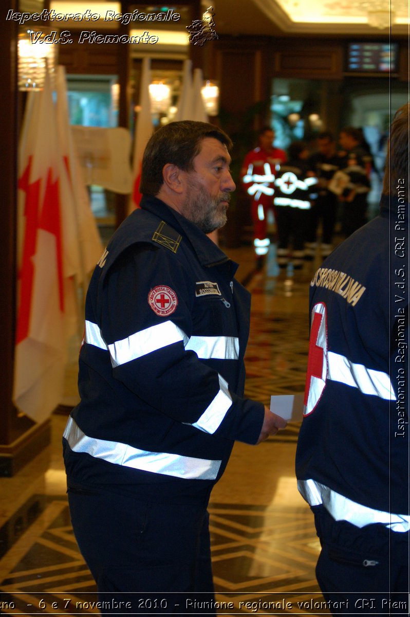 Baveno  - 6 e 7 novembre 2010 - Riunione regionale volontari CRI Piemonte -  Croce Rossa Italiana - Ispettorato Regionale Volontari del Soccorso Piemonte