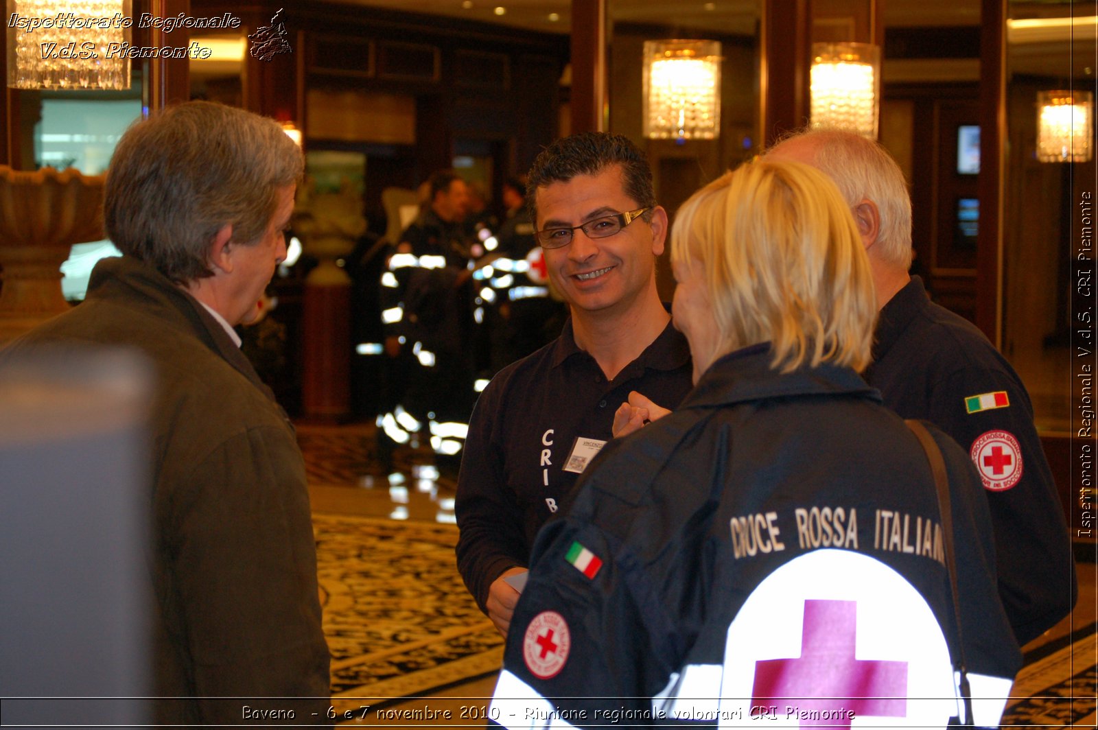 Baveno  - 6 e 7 novembre 2010 - Riunione regionale volontari CRI Piemonte -  Croce Rossa Italiana - Ispettorato Regionale Volontari del Soccorso Piemonte