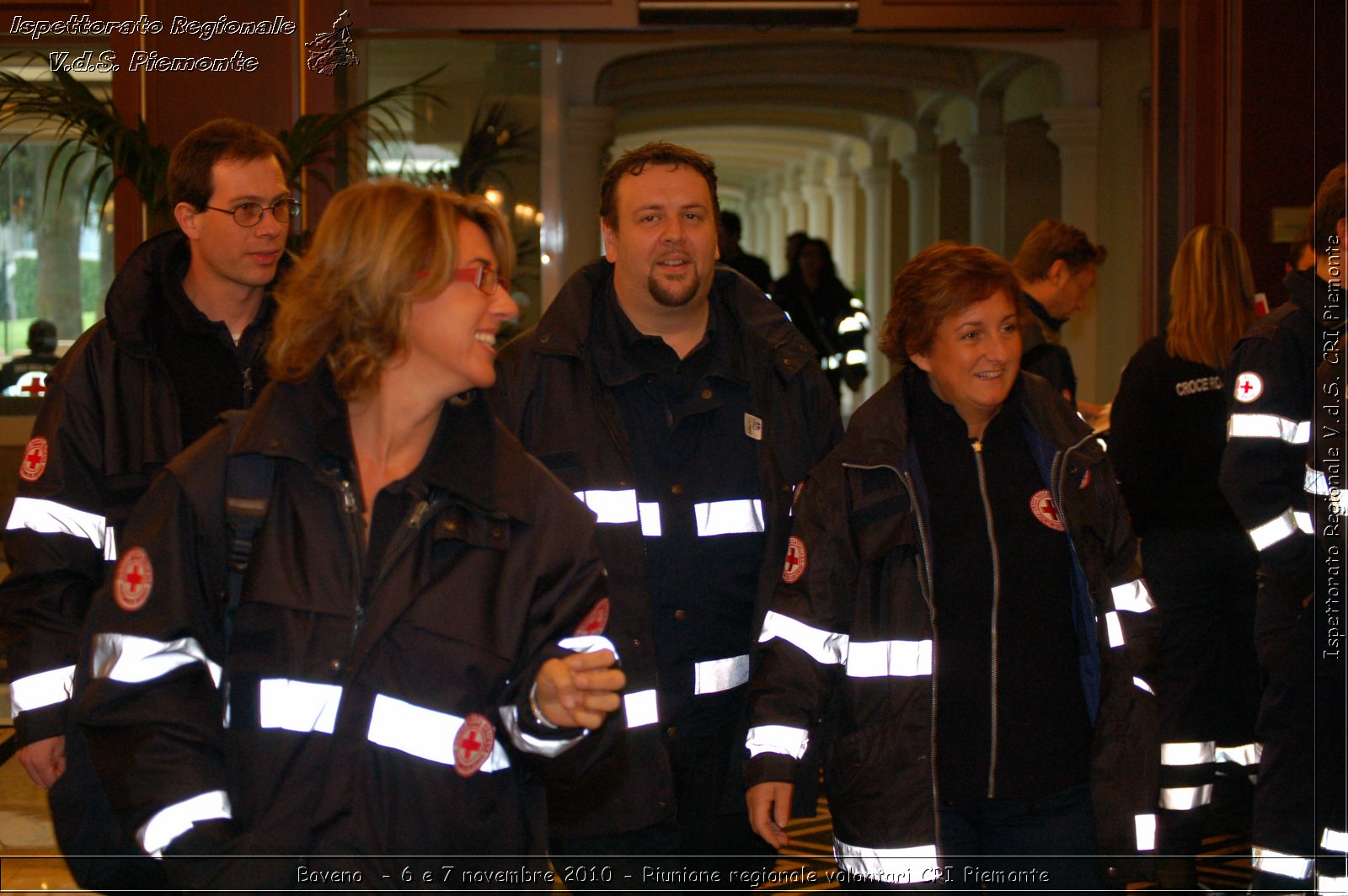 Baveno  - 6 e 7 novembre 2010 - Riunione regionale volontari CRI Piemonte -  Croce Rossa Italiana - Ispettorato Regionale Volontari del Soccorso Piemonte