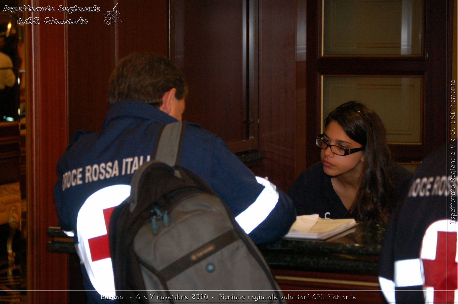 Baveno  - 6 e 7 novembre 2010 - Riunione regionale volontari CRI Piemonte -  Croce Rossa Italiana - Ispettorato Regionale Volontari del Soccorso Piemonte