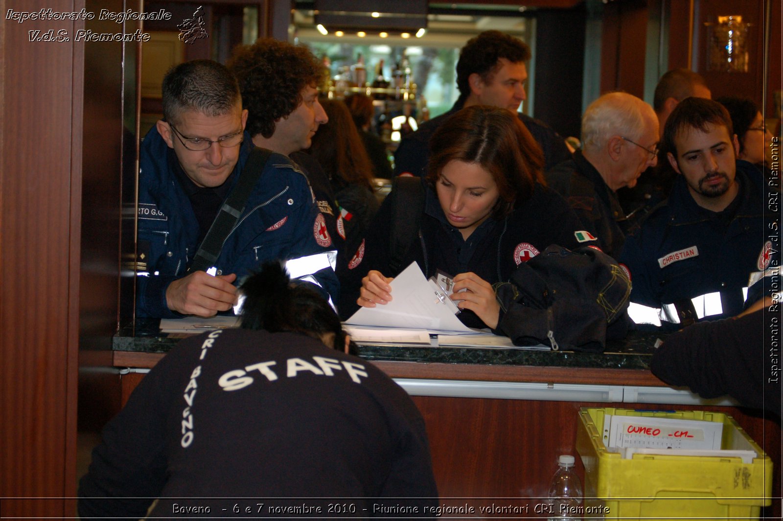 Baveno  - 6 e 7 novembre 2010 - Riunione regionale volontari CRI Piemonte -  Croce Rossa Italiana - Ispettorato Regionale Volontari del Soccorso Piemonte