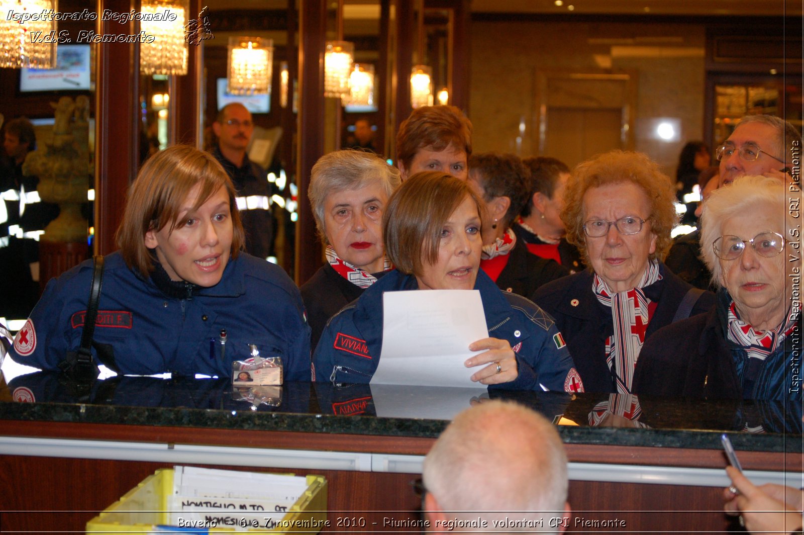 Baveno  - 6 e 7 novembre 2010 - Riunione regionale volontari CRI Piemonte -  Croce Rossa Italiana - Ispettorato Regionale Volontari del Soccorso Piemonte