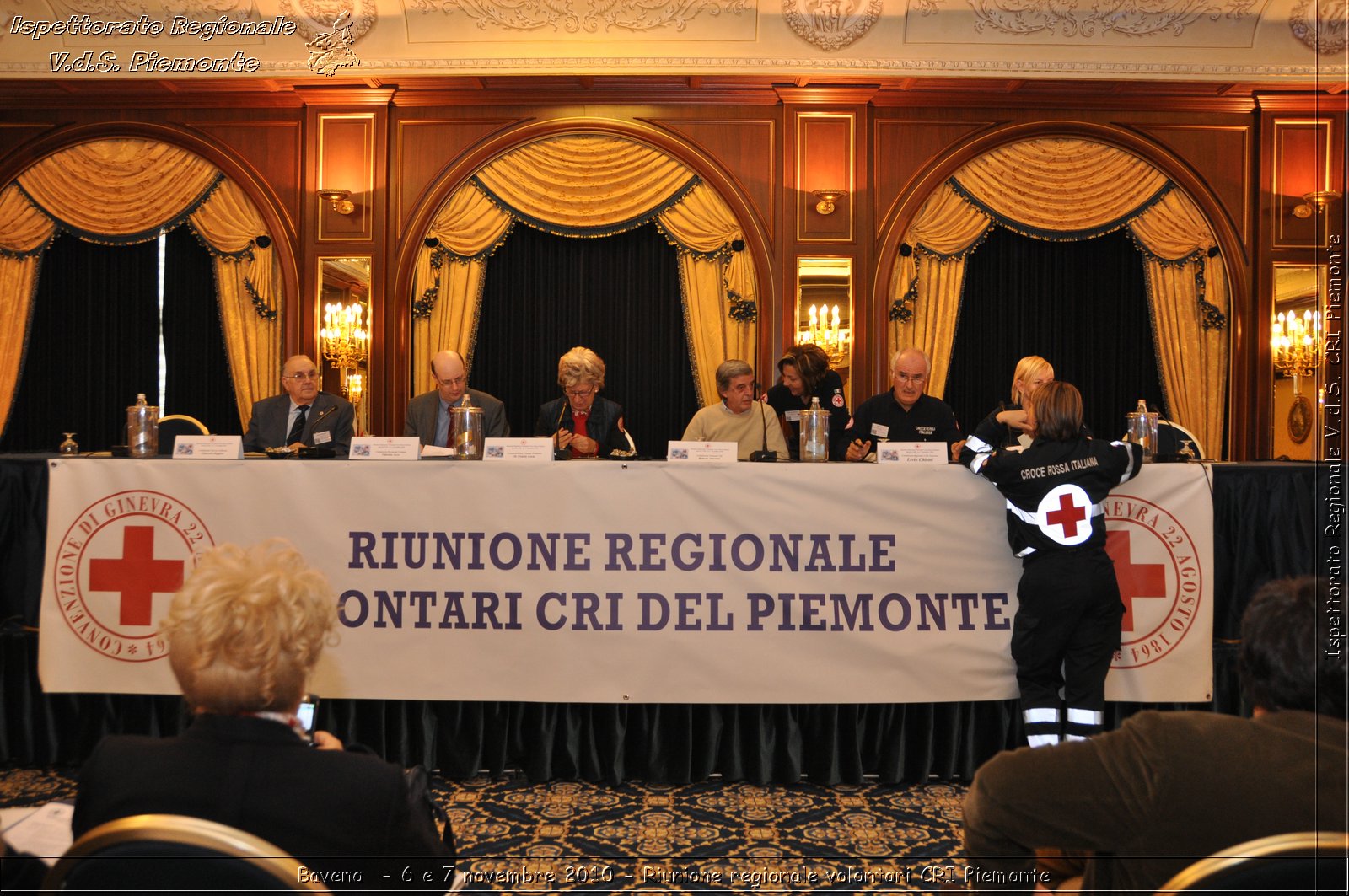 Baveno  - 6 e 7 novembre 2010 - Riunione regionale volontari CRI Piemonte -  Croce Rossa Italiana - Ispettorato Regionale Volontari del Soccorso Piemonte