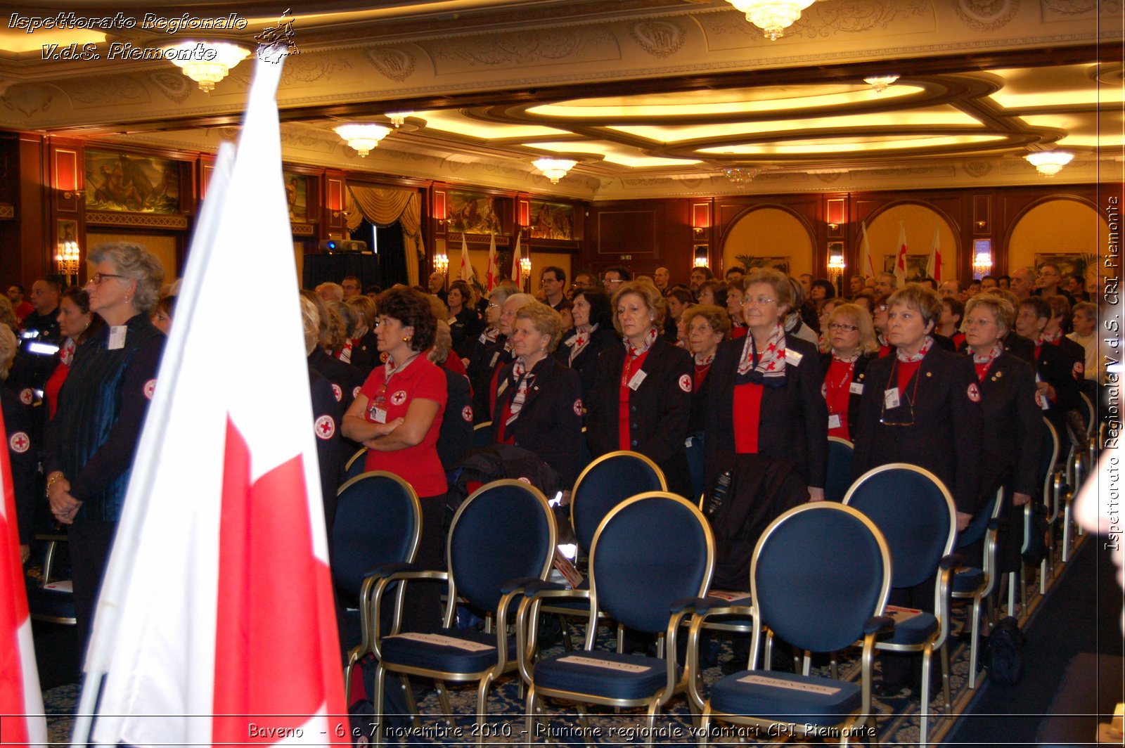 Baveno  - 6 e 7 novembre 2010 - Riunione regionale volontari CRI Piemonte -  Croce Rossa Italiana - Ispettorato Regionale Volontari del Soccorso Piemonte