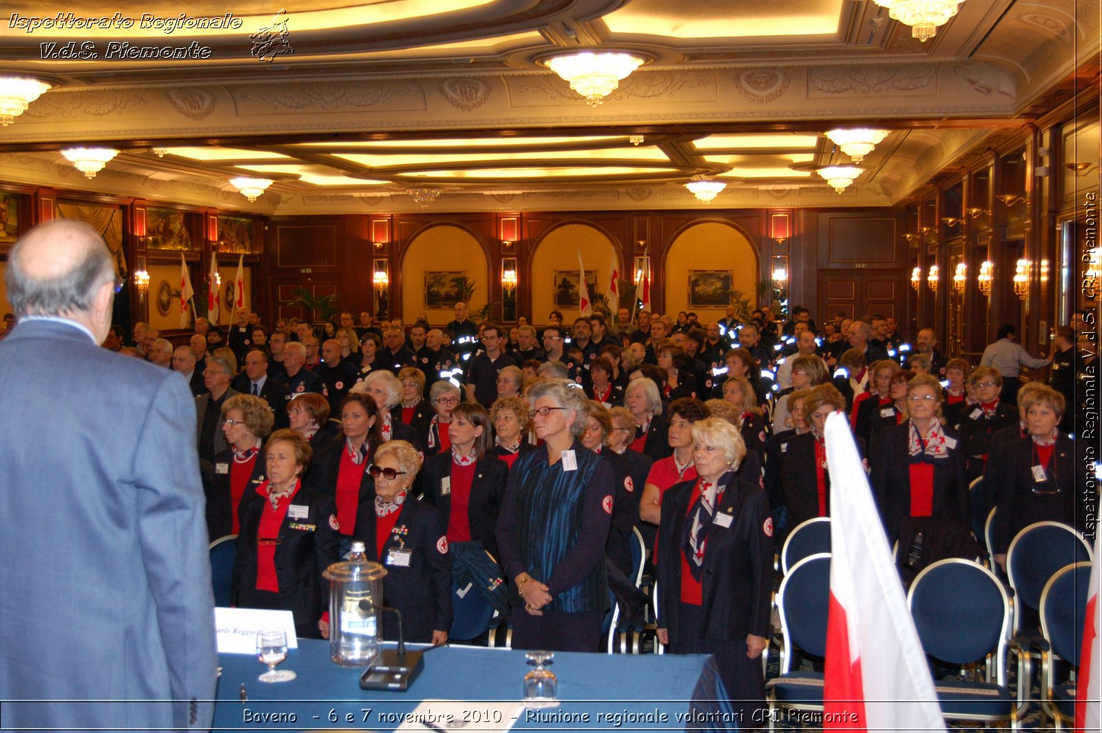 Baveno  - 6 e 7 novembre 2010 - Riunione regionale volontari CRI Piemonte -  Croce Rossa Italiana - Ispettorato Regionale Volontari del Soccorso Piemonte