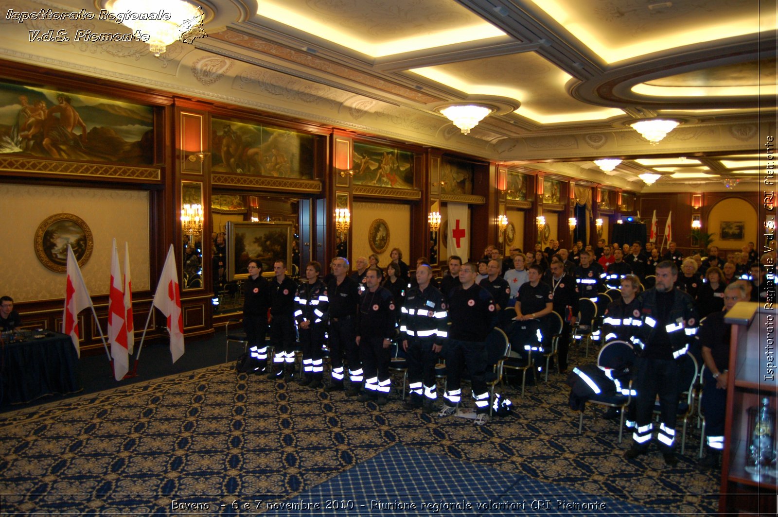 Baveno  - 6 e 7 novembre 2010 - Riunione regionale volontari CRI Piemonte -  Croce Rossa Italiana - Ispettorato Regionale Volontari del Soccorso Piemonte