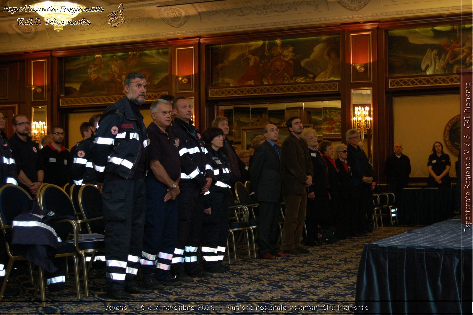 Baveno  - 6 e 7 novembre 2010 - Riunione regionale volontari CRI Piemonte -  Croce Rossa Italiana - Ispettorato Regionale Volontari del Soccorso Piemonte