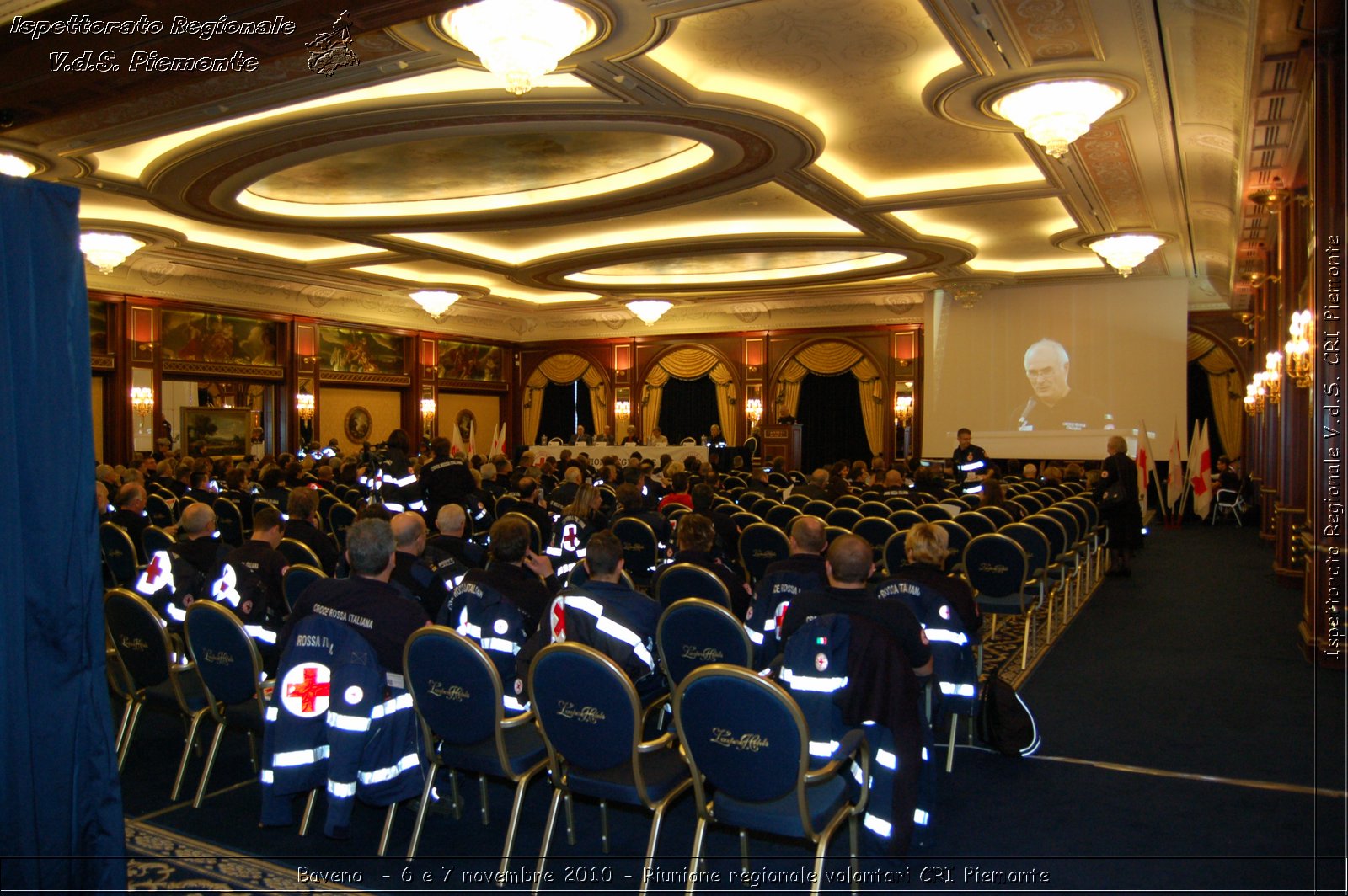 Baveno  - 6 e 7 novembre 2010 - Riunione regionale volontari CRI Piemonte -  Croce Rossa Italiana - Ispettorato Regionale Volontari del Soccorso Piemonte