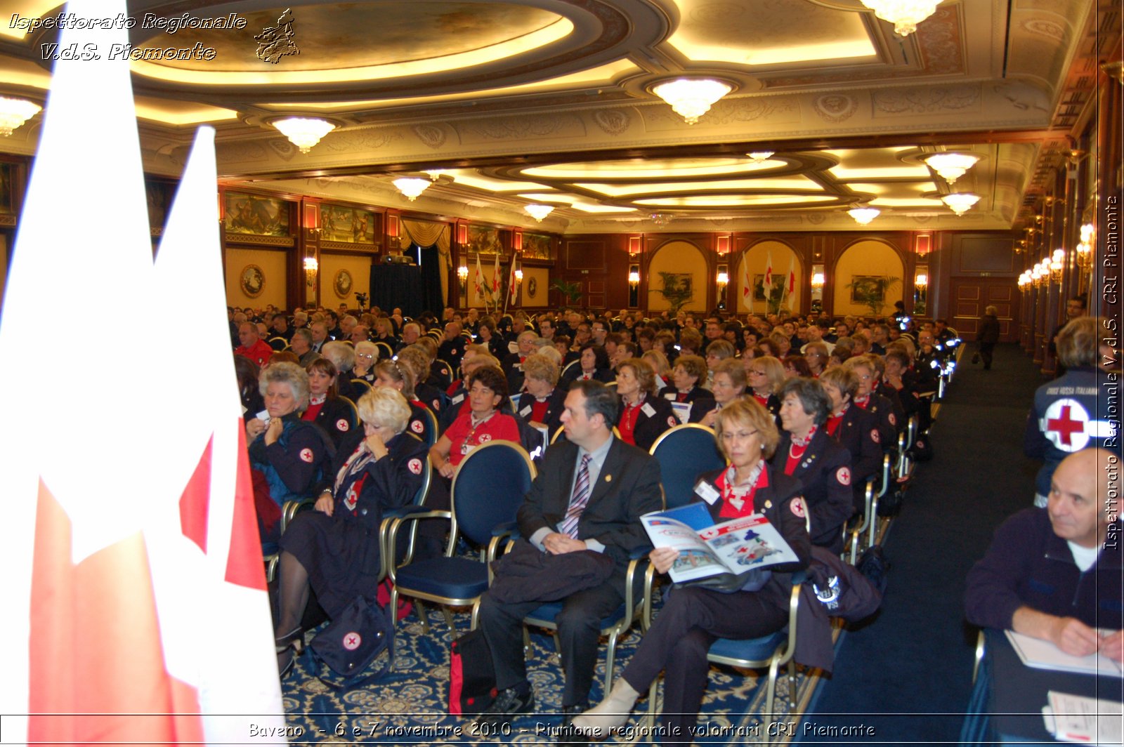 Baveno  - 6 e 7 novembre 2010 - Riunione regionale volontari CRI Piemonte -  Croce Rossa Italiana - Ispettorato Regionale Volontari del Soccorso Piemonte